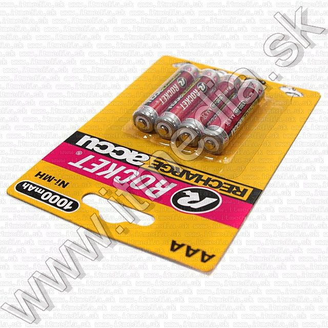 Image of Rocket akku HR03 4x 1000 mAh AAA (IT8175)