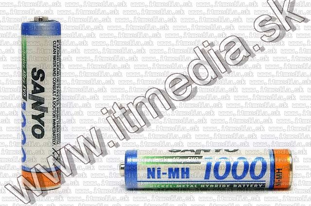 Image of SANYO Ni-Mh akku HR03 2x1000 mAh AAA *standard* (IT4974)