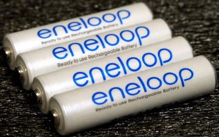 Image of SANYO Eneloop akku HR03 4x750 mAh AAA *Ready2Use* (IT3300)