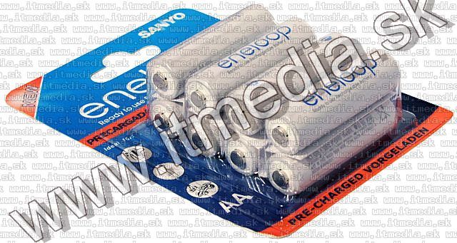 Image of SANYO Eneloop akku HR06 8x2000 mAh AA *Ready2Use* (IT5422)