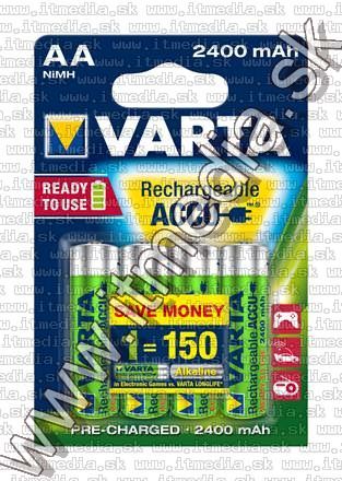 Image of Varta akku R06 4x 2400 mAh AA *Ready To Use* (IT10671)