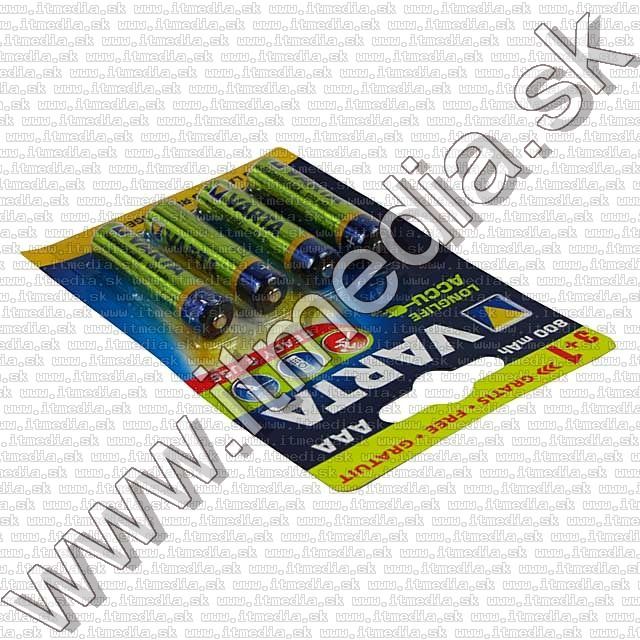 Image of Varta akku R03 4x 800 mAh AAA *Ready To Use* (IT7090)