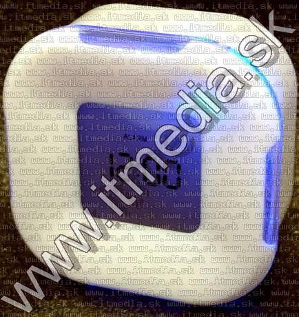 Image of Turnable Alarm Clock with Temperature (IT3323)