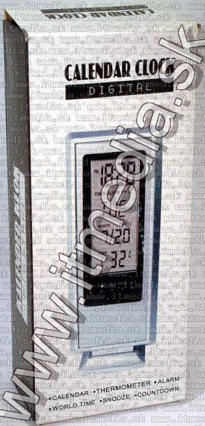 Image of Xiron Alarm Clock with Temperature (IT3309)