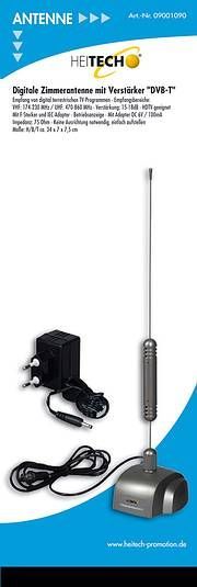 Image of Heitech Universal DVB-T Indoor Antenna *ACTIVE* (IT8297)
