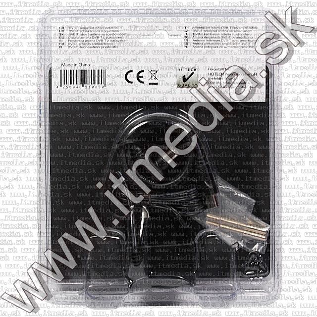 Image of Heitech Universal DVB-T Indoor Panel Antenna *ACTIVE* (IT8923)