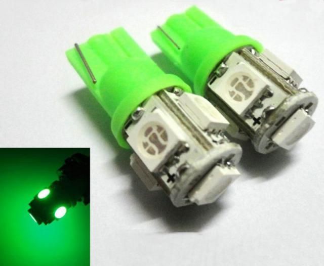 LED műszerval izzó T10 Zöld 12v 5x5050SMD (IT9934) Image of LED műszerval izzó T10 Zöld 12v 5x5050SMD (IT9934)