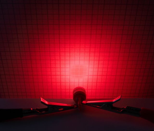 Image of LED Car Dashboard Light T10 12v COB Red (IT9984)