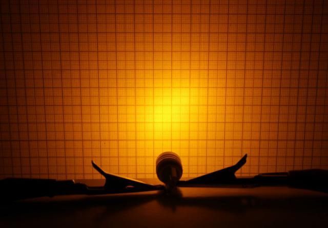 Image of LED Car Dashboard Light T10 12v COB Yellow (IT9986)