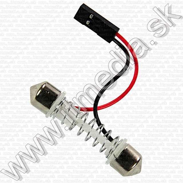 Image of LED Festoon Car Light Panel 24xSMD 5050 2.5W *Warm White* (IT9771)