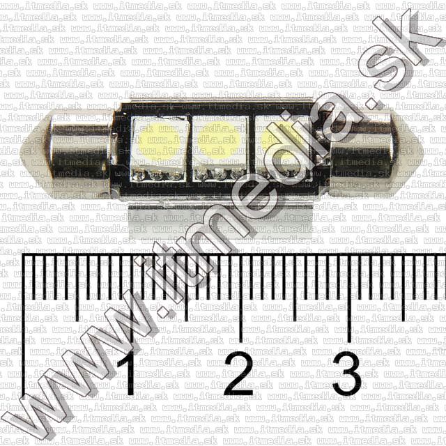 Image of LED izzó Szofita 36mm 3x5050 SMD *Hideg Fehér* Canbus hibamentes (IT9902)
