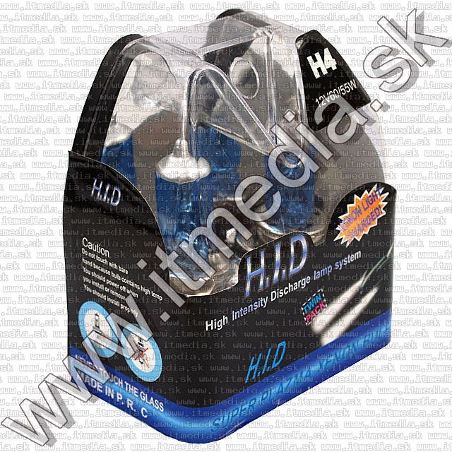 Image of Noname Car Lamp 2-set H4 (55/60) *BLUE* (IT7326)