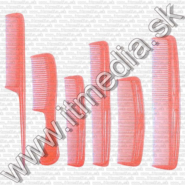 Image of Noname Comb Set, 6-part, Plastic (pink) (IT8929)