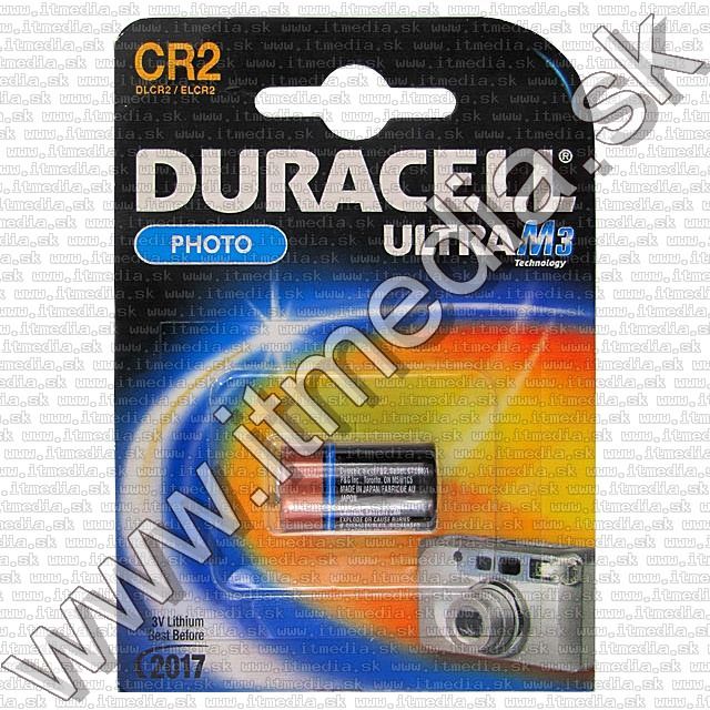 Image of Duracel CR2 Ultra M3 tipusu foto-elem (IT1799)
