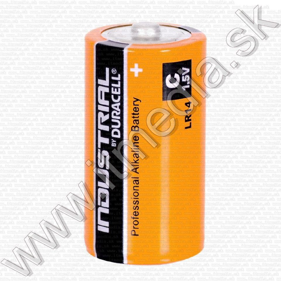 Duracell Industrial C (LR14) tartós alkáli elem (baby) *Bulk* (IT11884) Image of Duracell Industrial C (LR14) tartós alkáli elem (baby) *Bulk* (IT11884)