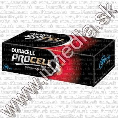 Duracell PROCELL 6LR61 9V Tartós alkáli elem (IT8338) Image of Duracell PROCELL 6LR61 9V Tartós alkáli elem (IT8338)