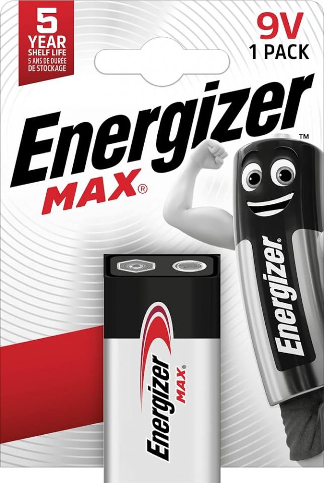 Image of Energizer Alkaline Battery 9V *Max* Blister (IT14825)