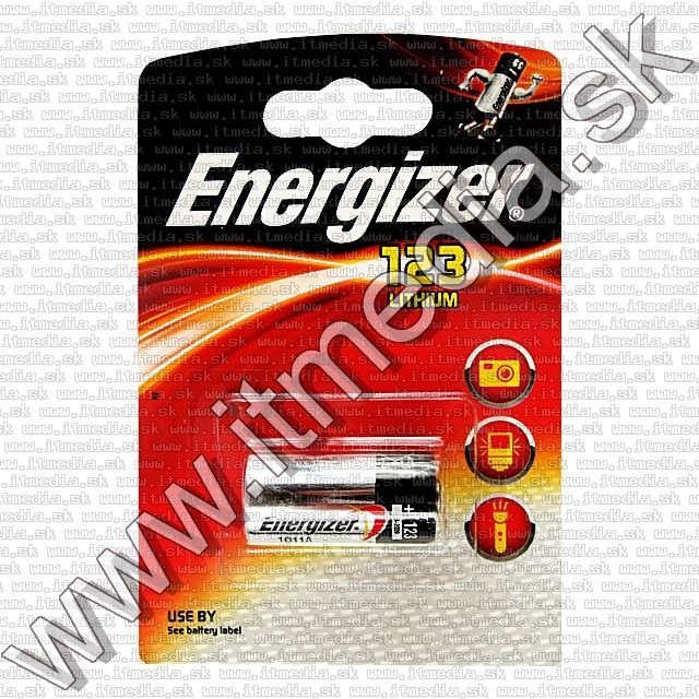 Image of Energizer hosszú élettartamú  *fotó*elem CR123 (IT1935)