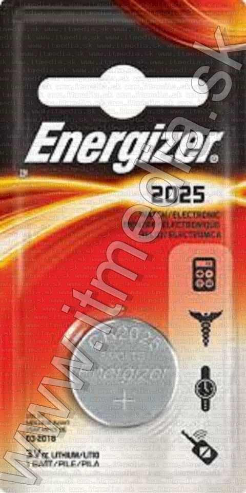 Energizer Button Battery CR2025 *Lithium* (IT13834) Image of Energizer Button Battery CR2025 *Lithium* (IT13834)