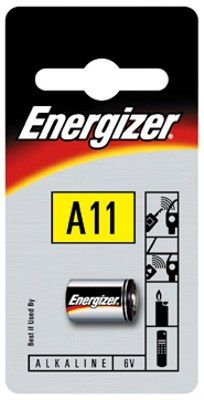 Energizer battery A11 (E11A) Security 6v x2 DUO 2019-12 (IT5800) Image of Energizer battery A11 (E11A) Security 6v x2 DUO 2019-12 (IT5800)
