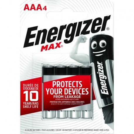 Image of Energizer battery MAX alkaline 4xAAA (LR03) (IT14826)