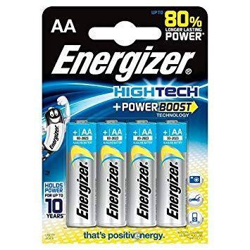 Energizer battery *HIGHTECH Alkaline* 4xAA (LR06) 4pk (IT13843) Image of Energizer battery *HIGHTECH Alkaline* 4xAA (LR06) 4pk (IT13843)