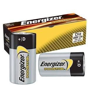 Image of Energizer INDUSTRIAL battery LR20 (bulk) INFO! (IT13842)