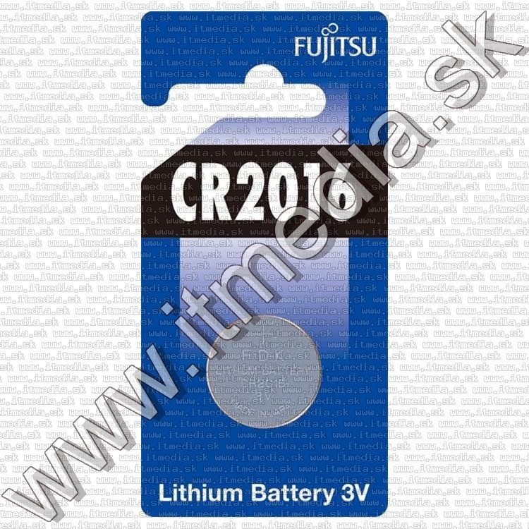 Image of FUJITSU Button Battery CR2016 *Lithium* (IT5311)