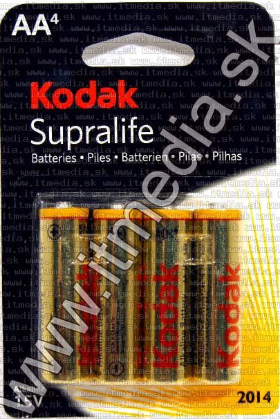 Image of Kodak Alkaline Battery 4xAA (LR06) (IT3373)