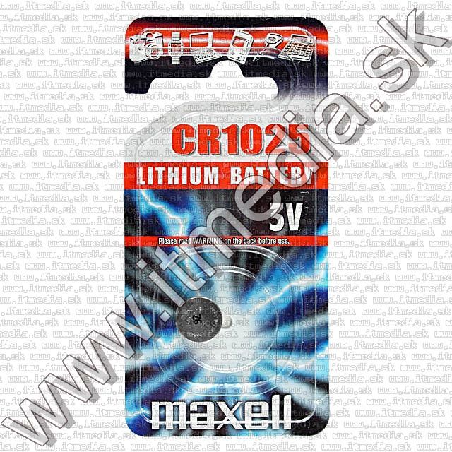 Image of Maxell CR1025 gombelem (IT6802)
