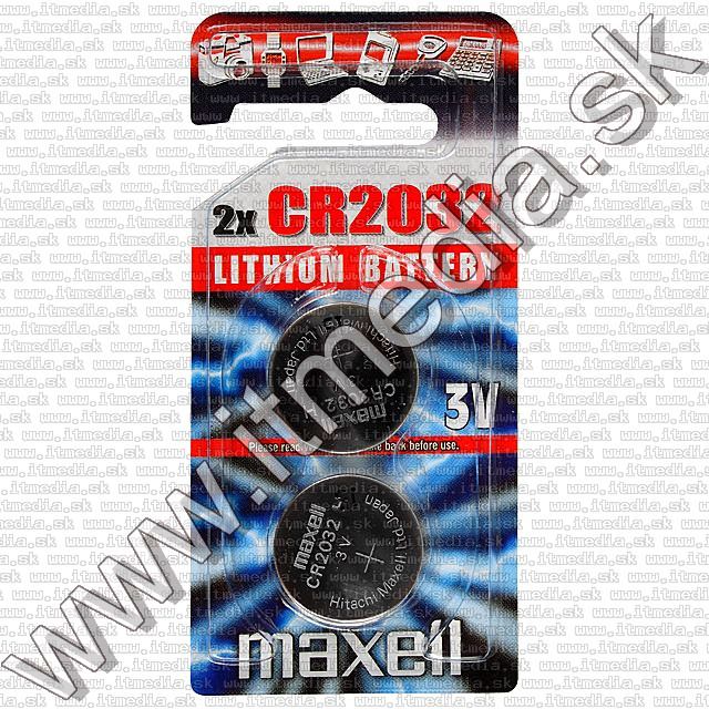 Image of Maxell CR2032 gombelem 2db/csomag (IT7397)