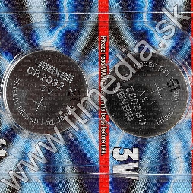 Image of Maxell CR2032 gombelem 2db/csomag (IT7397)
