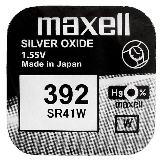 Image of MAXELL battery SR41W (392) (IT7124)