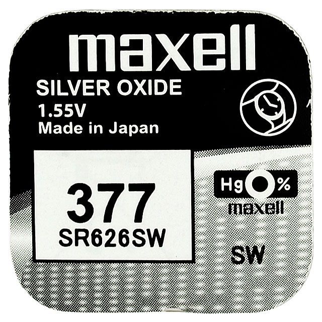 Image of MAXELL battery SR626SW (377) (IT7123)