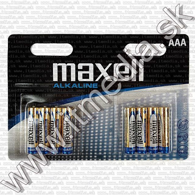 Image of Maxell battery ALKALINE 8xAAA LR03 exp. 2015 (IT7825)