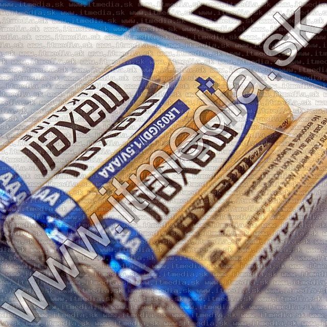 Image of Maxell battery ALKALINE 8xAAA LR03 exp. 2015 (IT7825)
