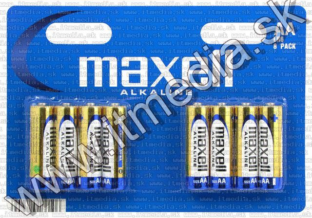 Image of Maxell battery ALKALINE 8xAA LR06 (IT5553)