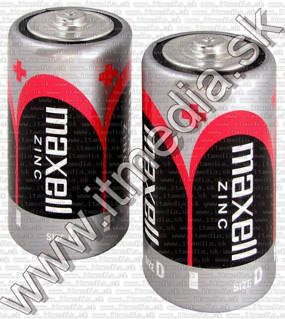 Image of Maxell D R20 cink-szén féltartós elem 2db (IT5473)