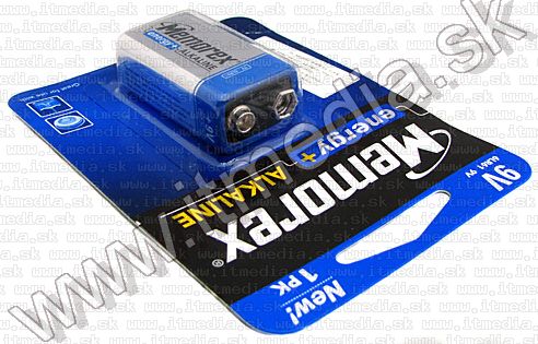 Image of Memorex battery ALKALINE 9v (6LR61) (IT5466)