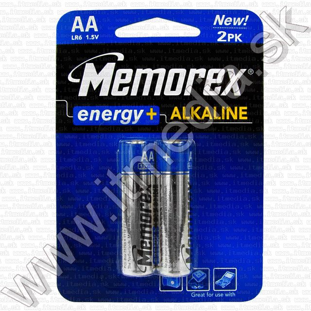 Image of Memorex battery ALKALINE 2xAA LR06 (IT7164)