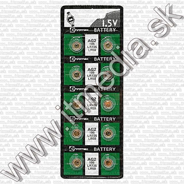 Image of Noname battery PACK (10-set) AG2 (LR726) (IT0570)