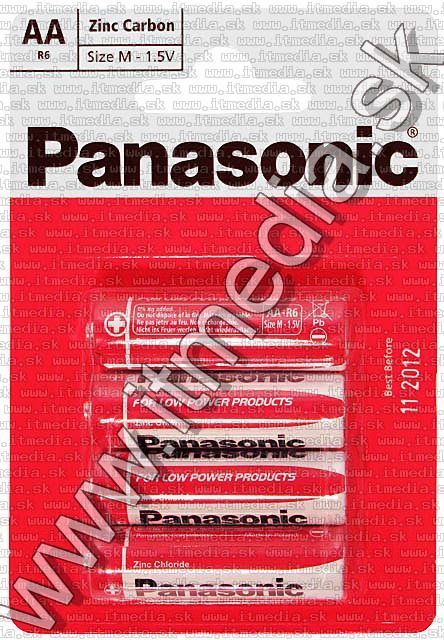 Image of Panasonic battery *standard* *4xR06* *Special power* (IT4858)
