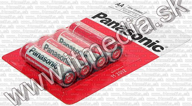 Image of Panasonic battery *standard* *4xR06* *Special power* (IT4858)