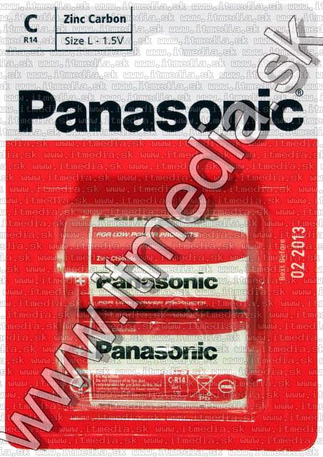 Image of Panasonic battery *standard* *2xR14* *Special power* (IT5397)