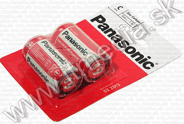 Image of Panasonic battery *standard* *2xR14* *Special power* (IT5397)