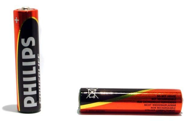 Image of PHILIPS battery alkaline 4xAAA (LR03) **MICRO** (IT1333)