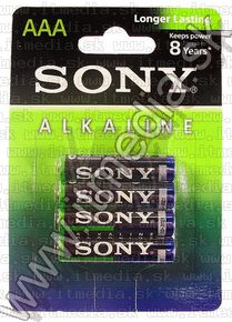 Image of Sony battery alkaline 4xAAA LR03 (IT10526)