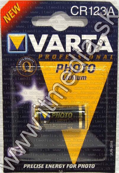 Image of VARTA PHOTO battery CR123 (IT3887)