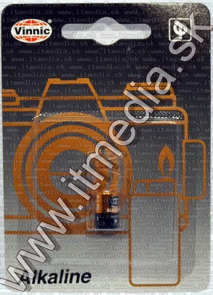 Image of Vinnic battery L1016 Alkaline 6 Volt (IT3986)