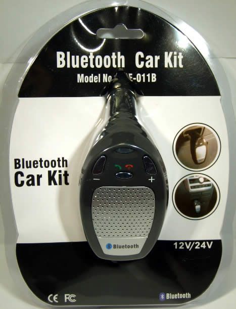 Image of Wireless Hand-Free Car Kit Bluetooth MAE-011B (IT4160)